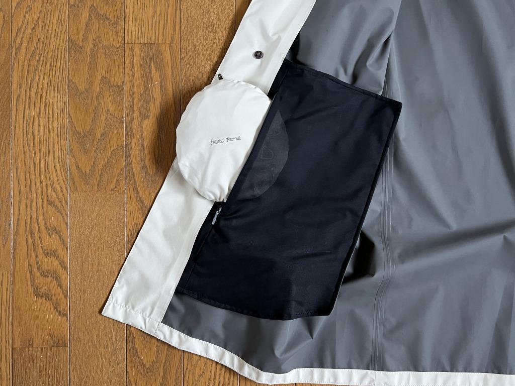 新品 ヘルノ HERNO ラミナー GORE-TEX ステンカラーコート 48
