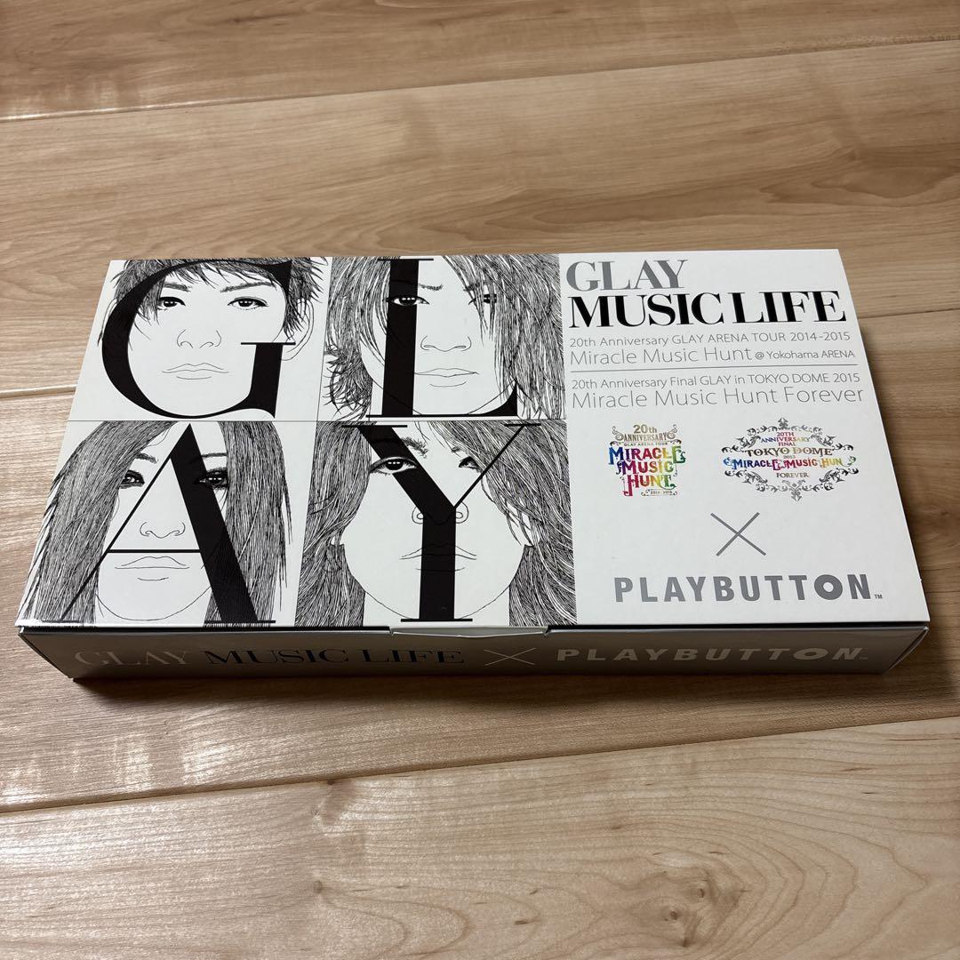 GLAY MUSIC LIFE PLAYBUTTON プレミアムBOX