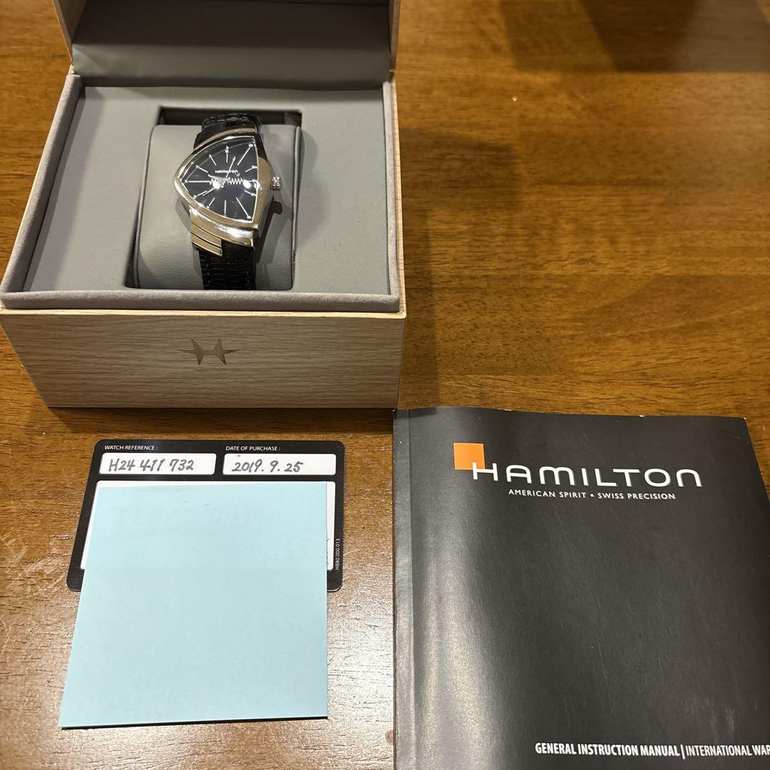 Hamilton ベンチュラ　H24411732 時計 ブラック