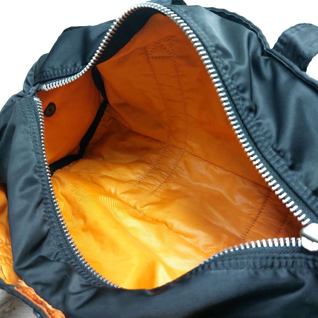 美品　PORTER　タンカー　ダッフルバッグ　ミニ ボストンバッグ 　ブラック