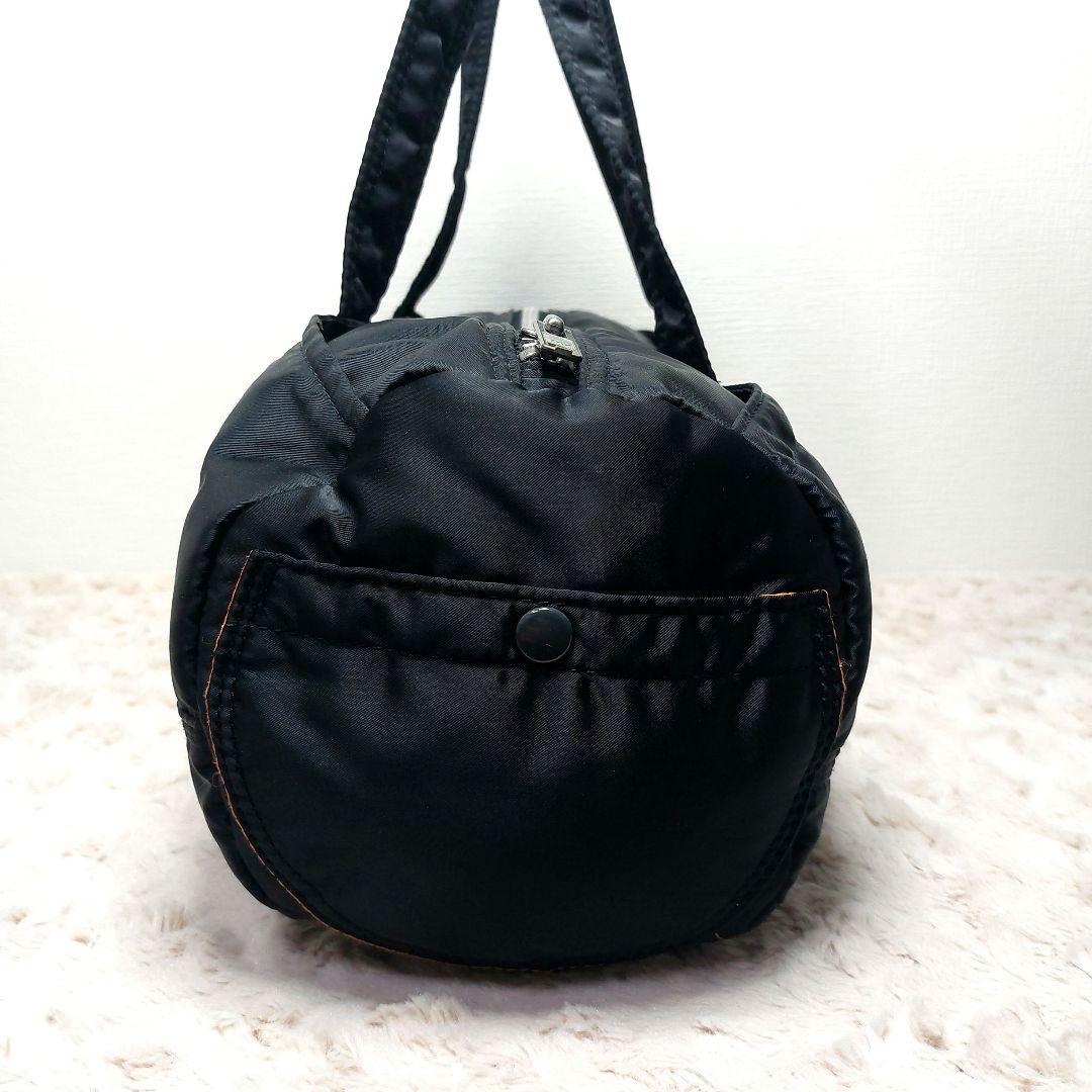 美品　PORTER　タンカー　ダッフルバッグ　ミニ ボストンバッグ 　ブラック