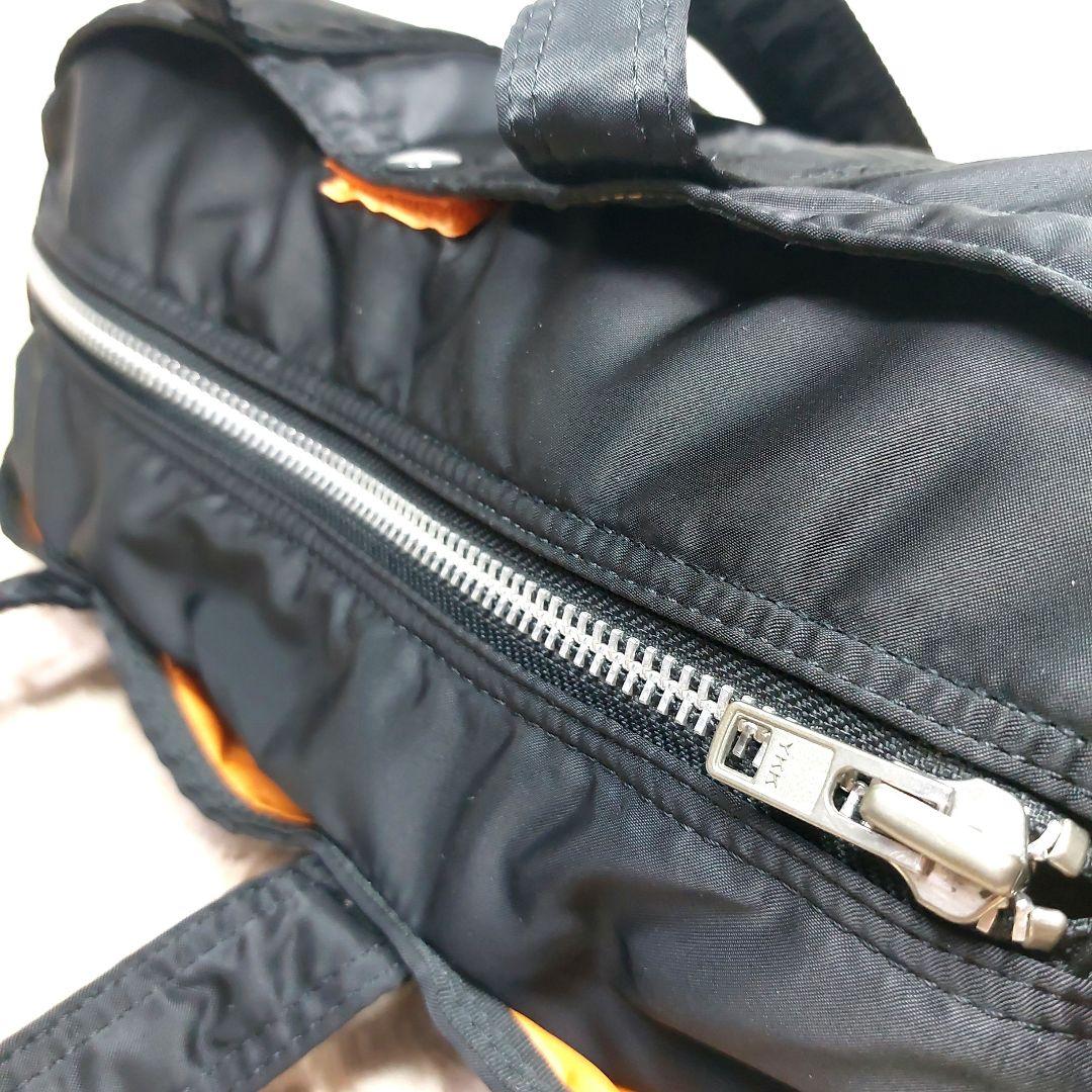 美品　PORTER　タンカー　ダッフルバッグ　ミニ ボストンバッグ 　ブラック
