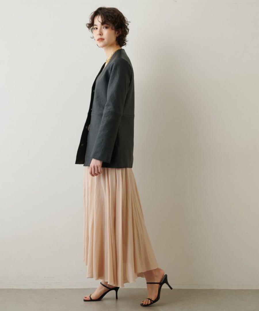 Whim Gazette シルクローンスカート美品 Whim Gazette シルクローンスカート美品