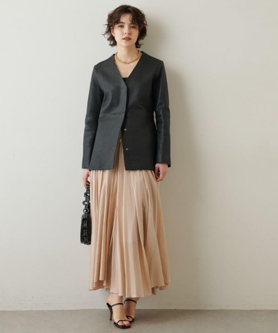 Whim Gazette シルクローンスカート美品 Whim Gazette シルクローンスカート美品