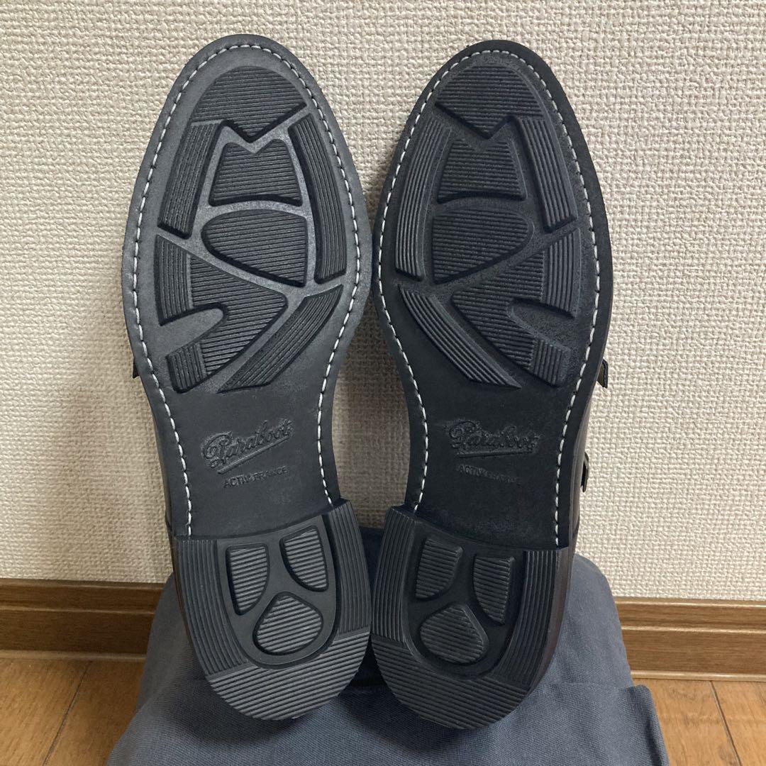 【新品未使用】パラブーツ ダブルモンクストラップ VIGNYサイズ8（26.5）