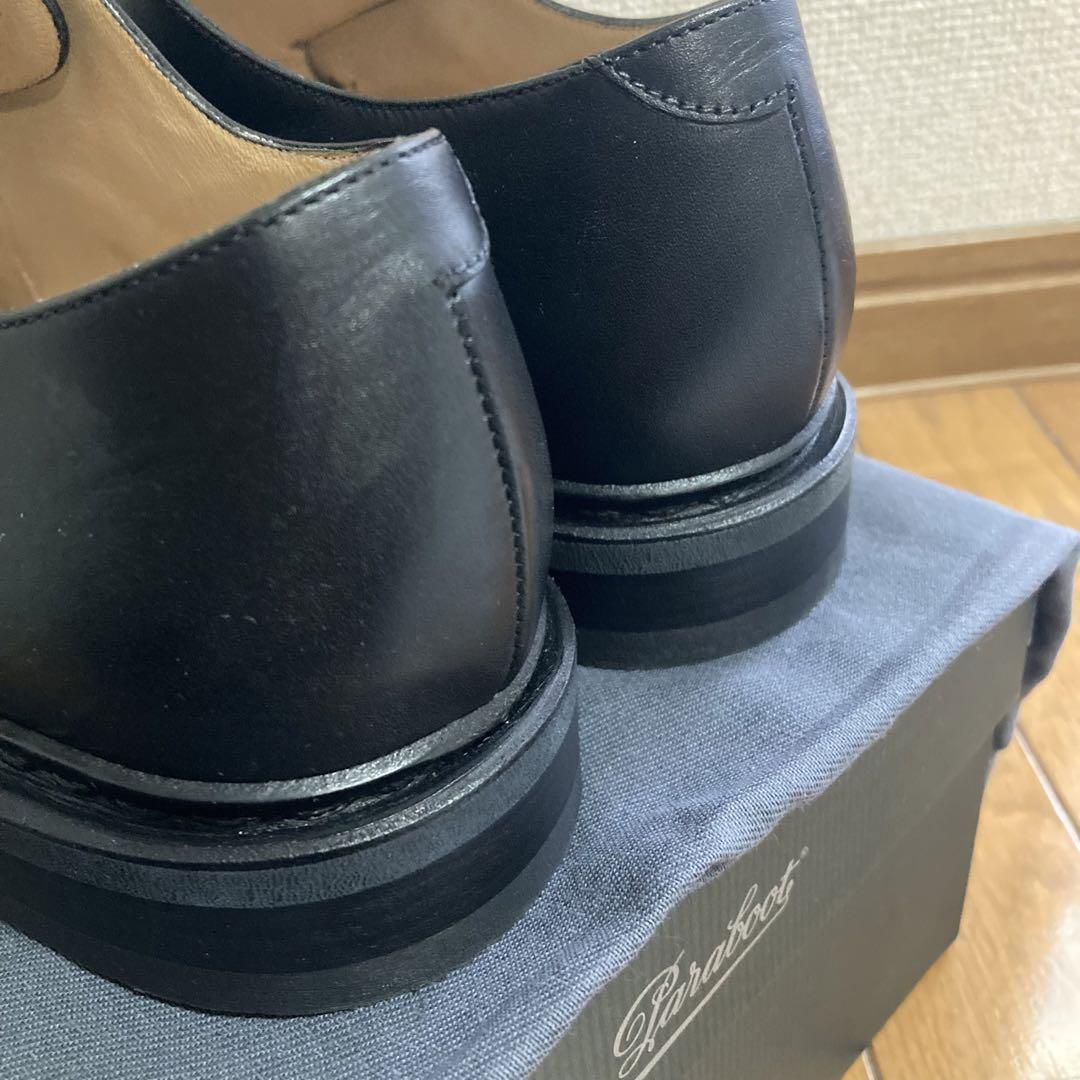 【新品未使用】パラブーツ ダブルモンクストラップ VIGNYサイズ8（26.5）