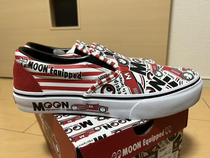 人気セール MOON SLIP ON 27cm US9 DdEZX-m35195030842 EQUIPPED×VANS コラボ 通販新作