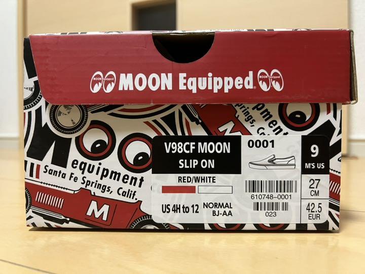 人気セール MOON SLIP ON 27cm US9 DdEZX-m35195030842 EQUIPPED×VANS コラボ 通販新作
