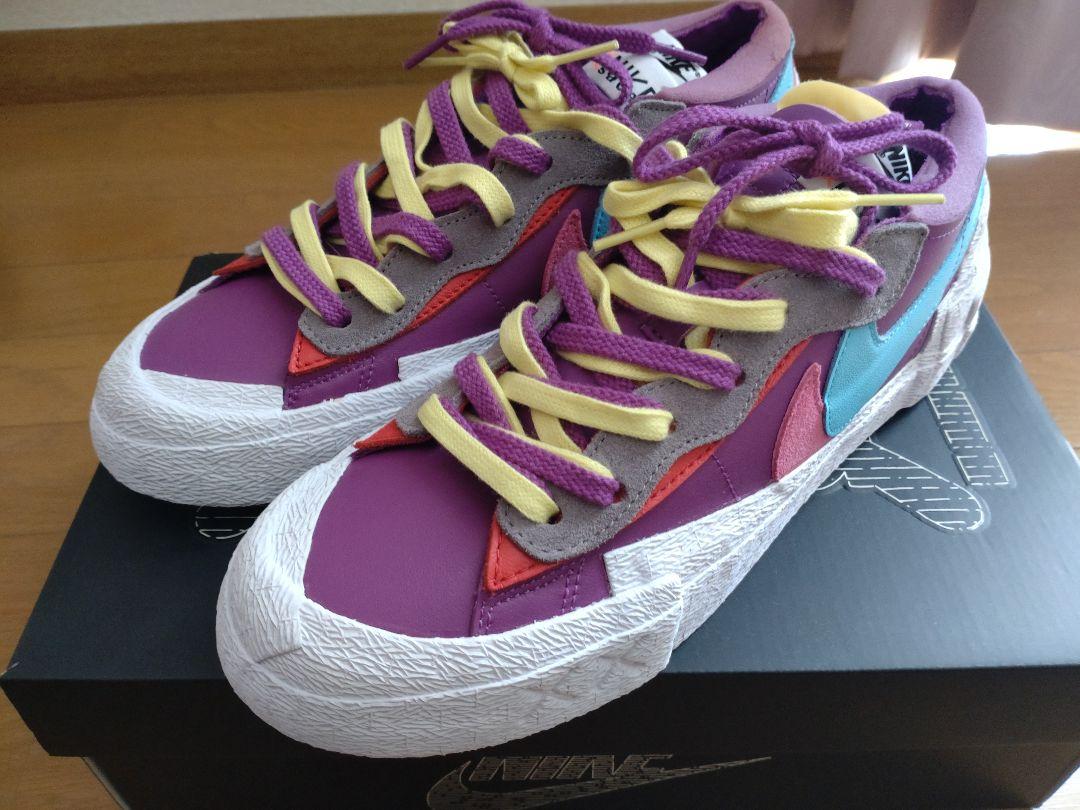 KAWS sacai Nike Blazer Low Purple Dusk
