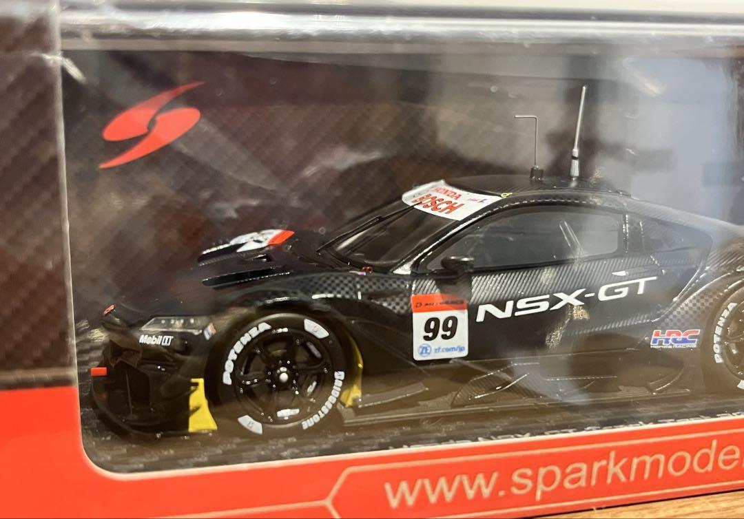 ミニカー SPARK 1/43 HONDA NSX-GT TRACK TEST 2022
