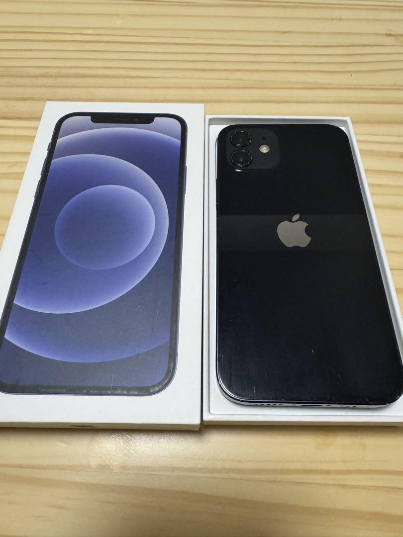 iPhone 12 ブラック 128 GB docomo機種名iPhone12