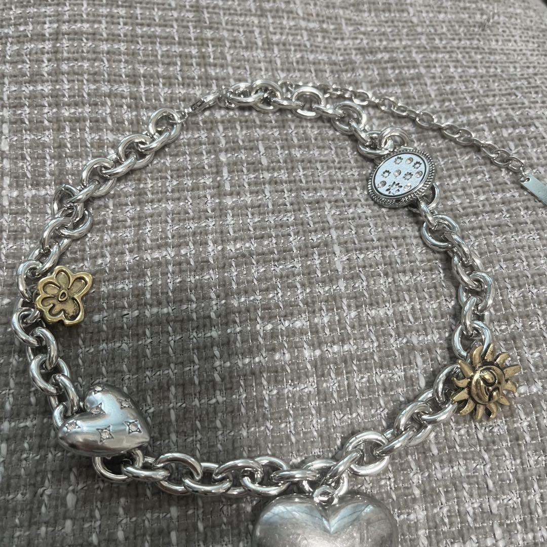 delivery Heart chain necklace ネックレス