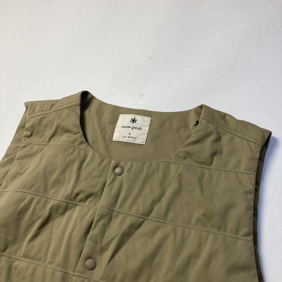 Flexible Insulated Vest スノーピーク ベスト XL