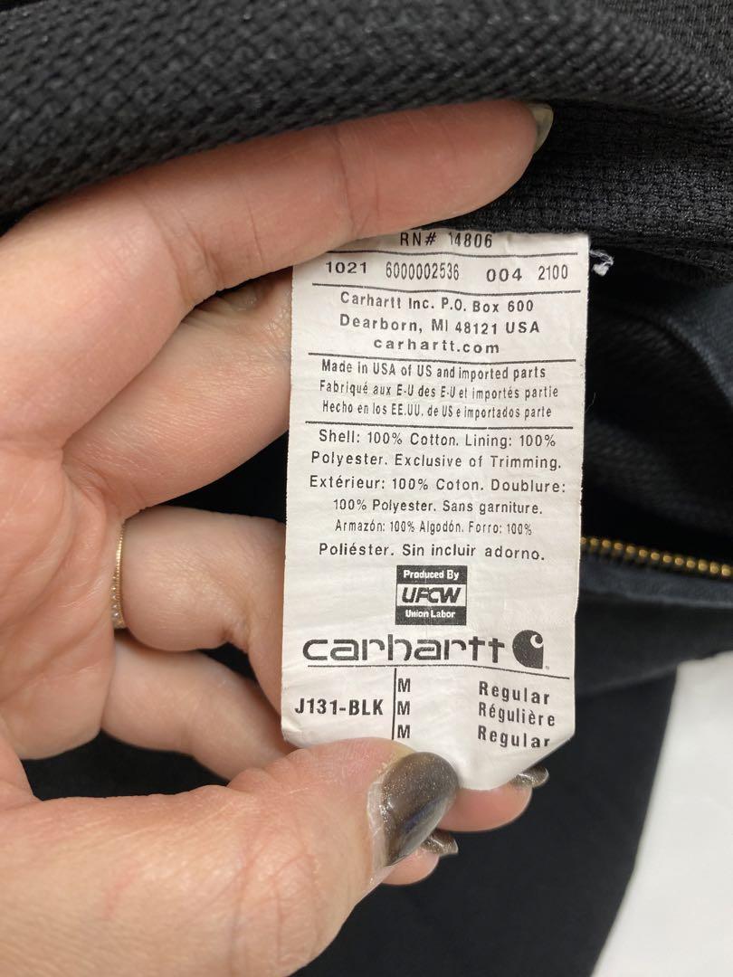 Carhartt Duck Active Jacket サーマル裏地