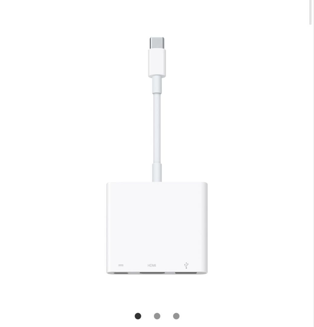 アップル純正　USB-C Digital AV Multiportアダプタ