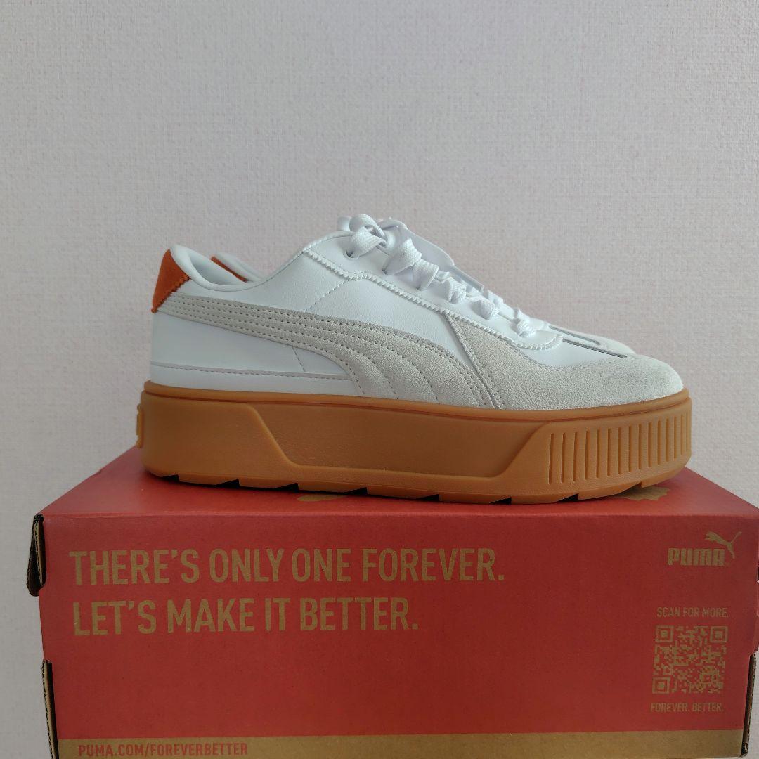 カルメン ティートゥー *03WHT/M.SYRUP PUMA 厚底 25㎝ - メルカリ