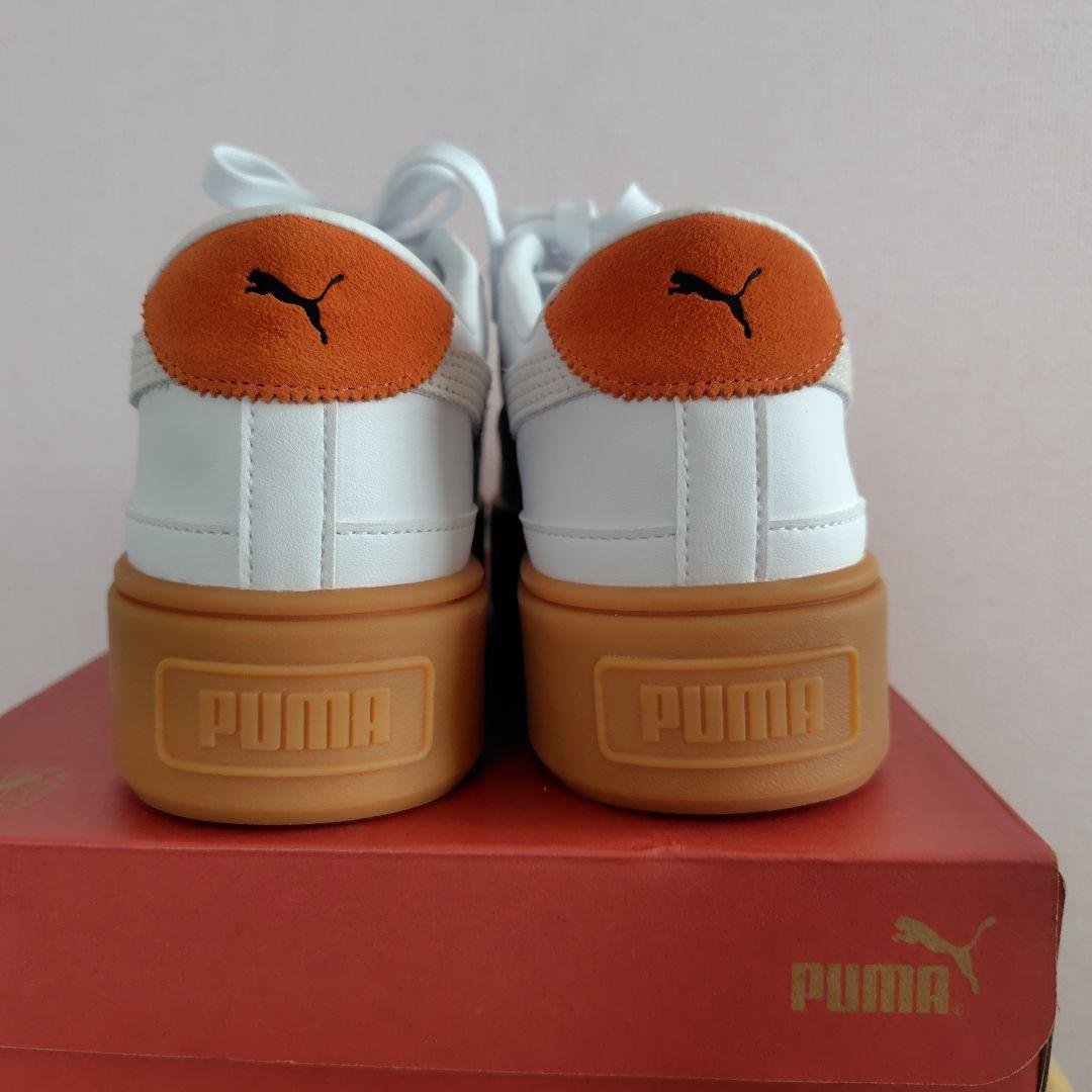 カルメン ティートゥー *03WHT/M.SYRUP PUMA 厚底 25㎝ - メルカリ