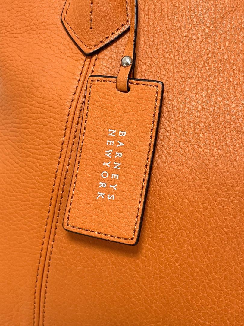 BARNEYS NEWYORK ブリーフケース トートバッグ オレンジ BARNEYS NEWYORK ブリーフケース トートバッグ オレンジ