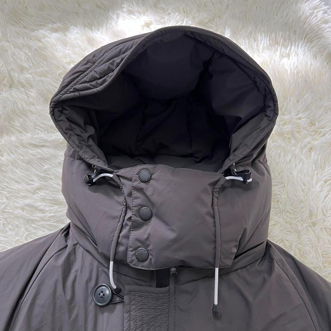 F/CE.×NANGA N3B ダウン　美品　XL 美品 F/CE ナンガ N3B ダウンジャケット グレー フード XL
