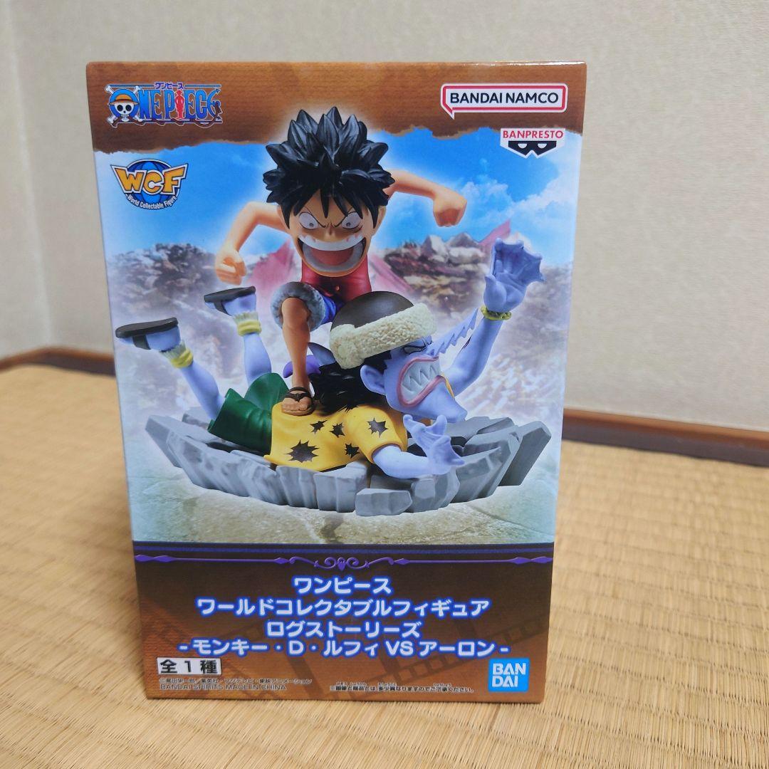 ワンピース ワーコレフィギュア ログストーリーズ ルフィvs
