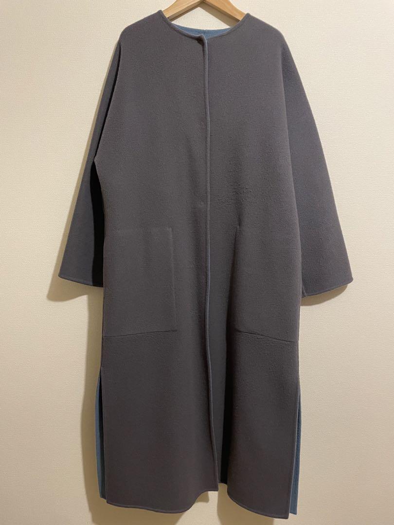 【FRAY I.D】 ウールカシミヤ リバーコート