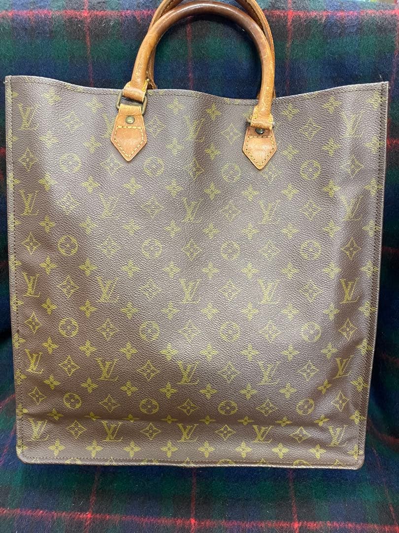 ルイヴィトン モノグラム トートバック　ブラウン VUITTON トートバッグ