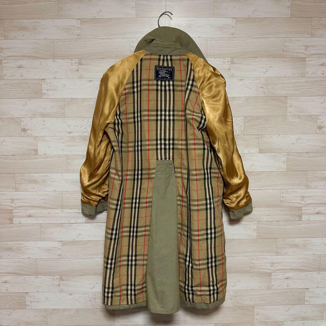美品】バーバリー トレンチコート ライナー付き ベルト ノバ