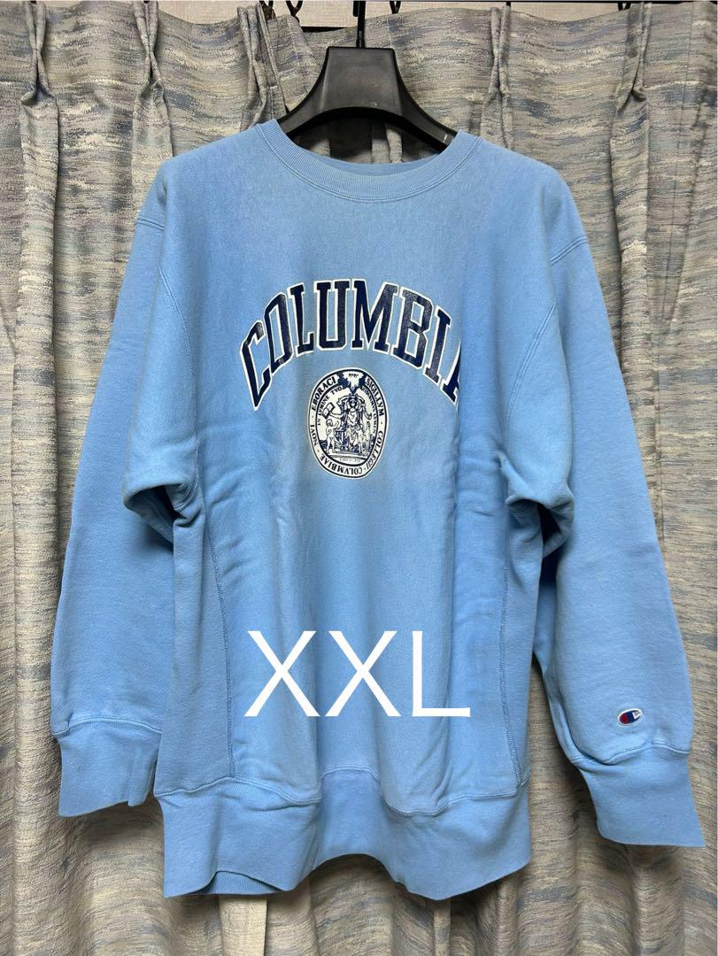 XXL 80s Champion コロンビア リバースウィーブ スウェット