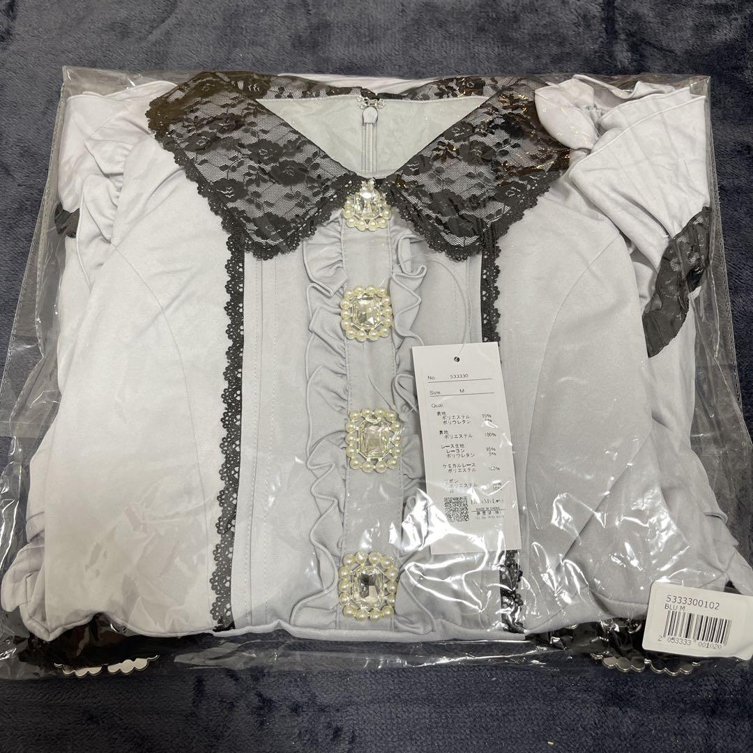 【ラッピング無料】 夢展望 キラキラビジューオフショルフリルワンピース チュニック ワンピース