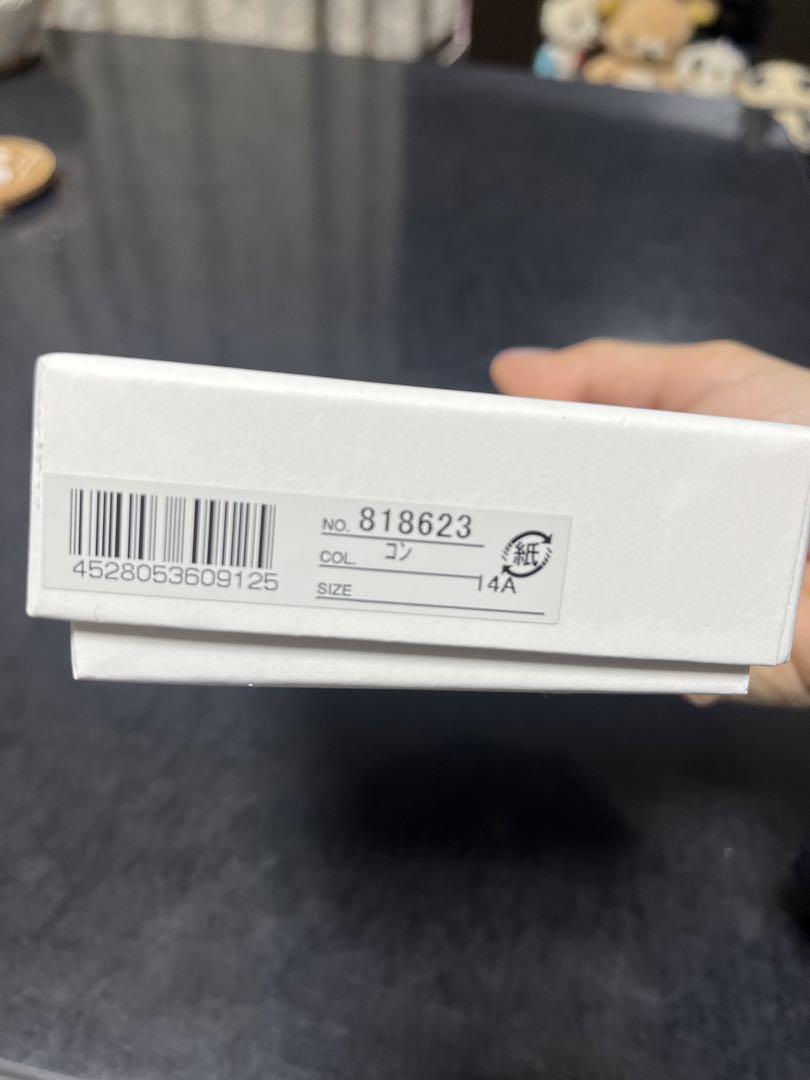 値下‼️【新品未使用】三折CALVIN KLEIN牛革本革レザー 【07】ネイビー