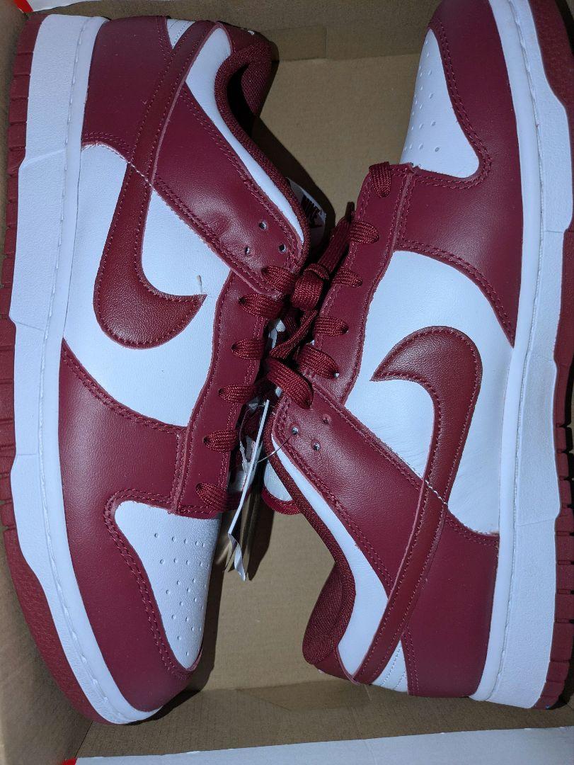 Nike Dunk Low ワインレッド/白 スニーカー 30cm