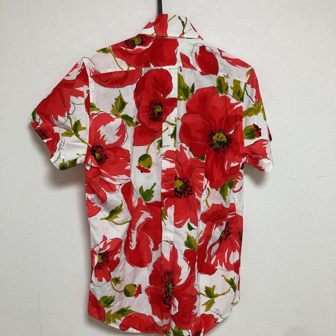 激レア】DOLCE&GABBANA 半袖シャツ 花柄 アロハシャツ 柄シャツ | ncdc