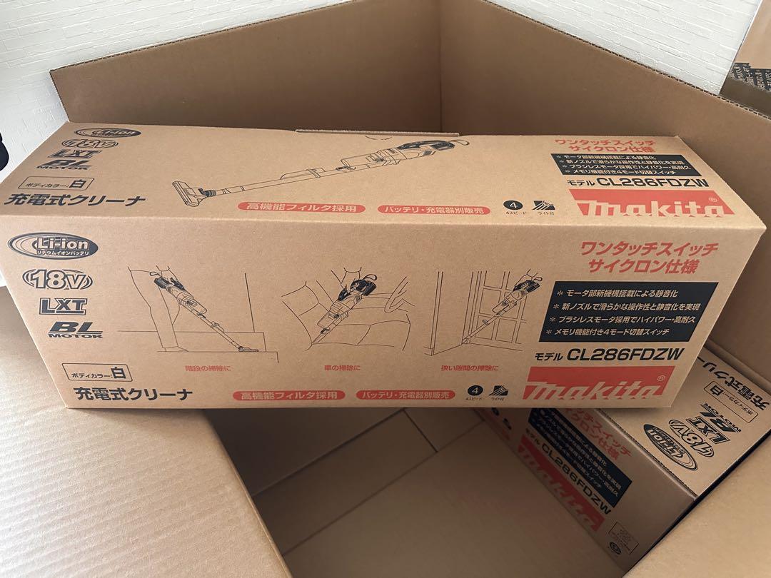 マキタ(Makita) 充電式クリーナ（白） 18V CL286FDZW