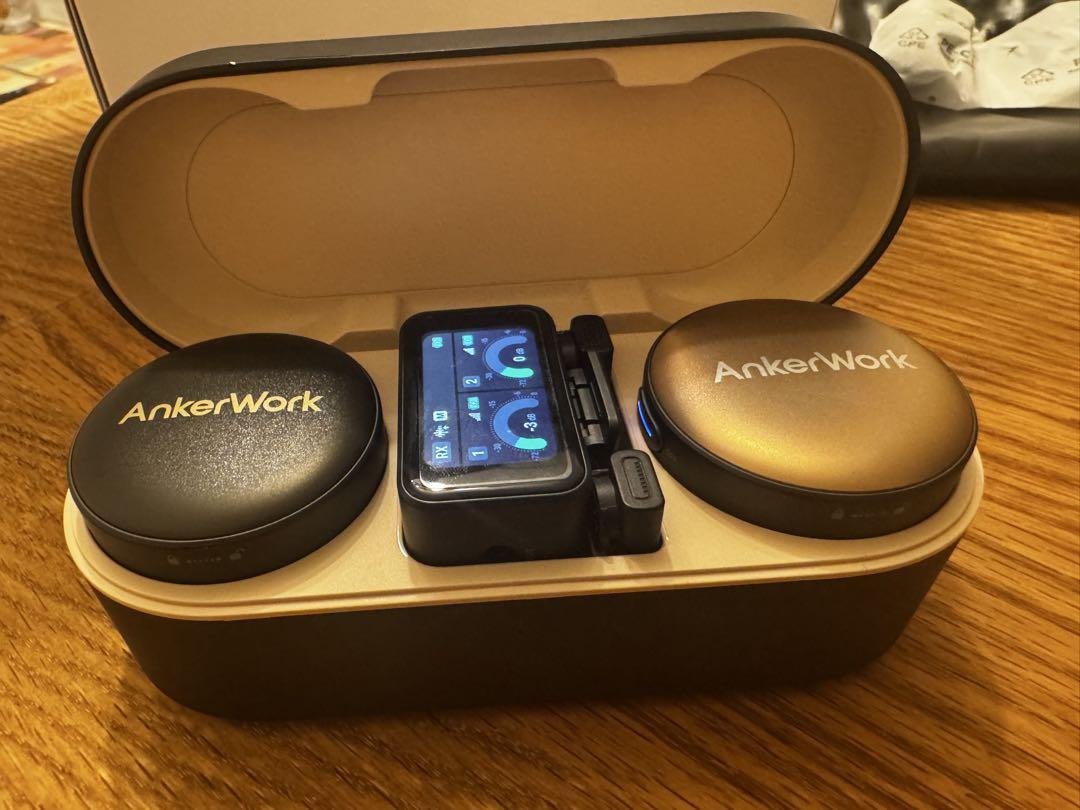 AnkerWork M650 ワイヤレスマイク アンカー　ほぼ未使用　美品