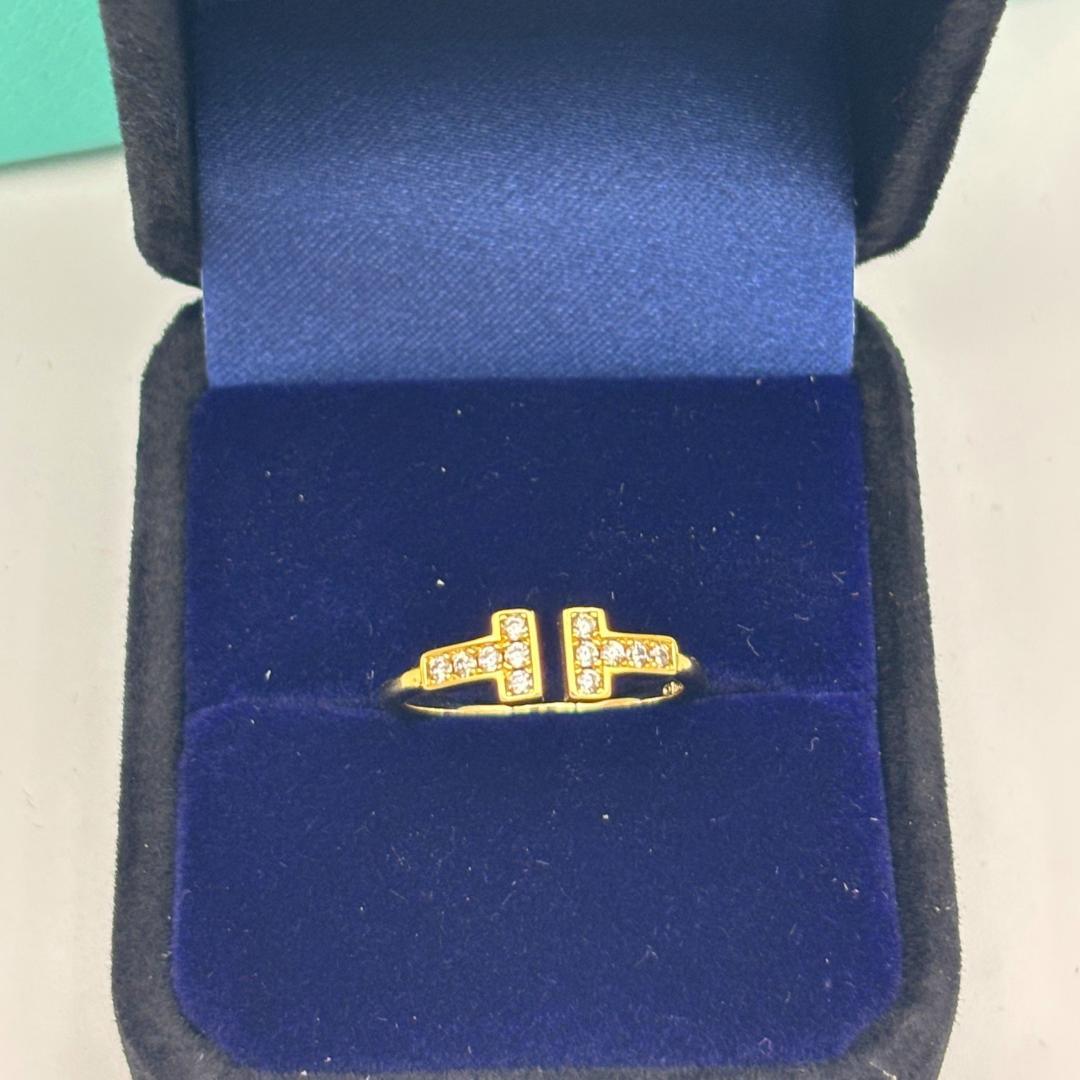 ⭐ 極美品 ✨Tiffany & Co. K18ゴールドリング