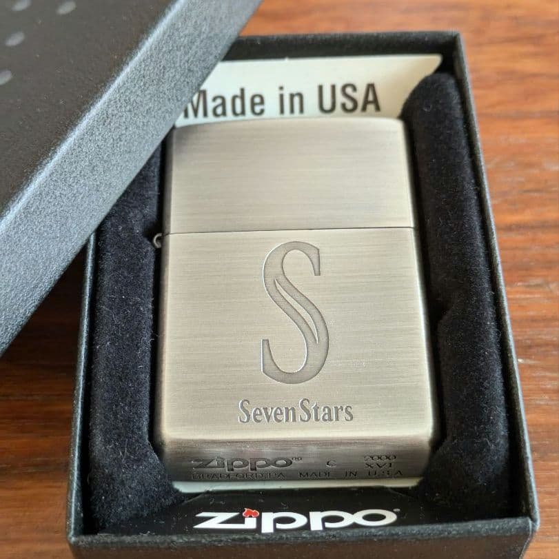【新品】セブンスター SevenStars 2000年 ミレニアム Zippo 【新品】セブンスター SevenStars 2000年 ミレニアム Zippo