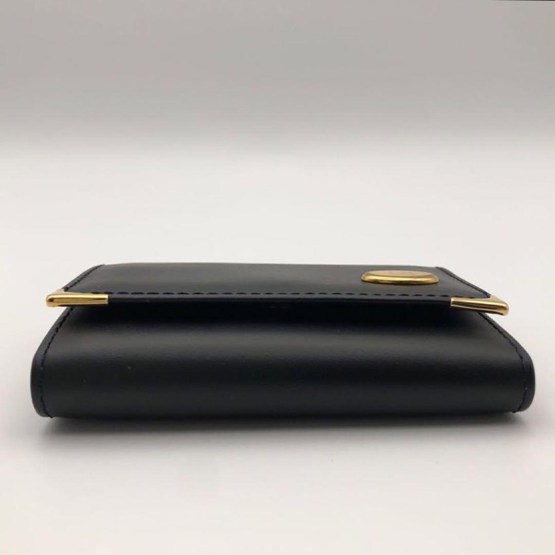 【セール中】dunhill ダンヒル 6連 レザーキーケース ブラックゴールド