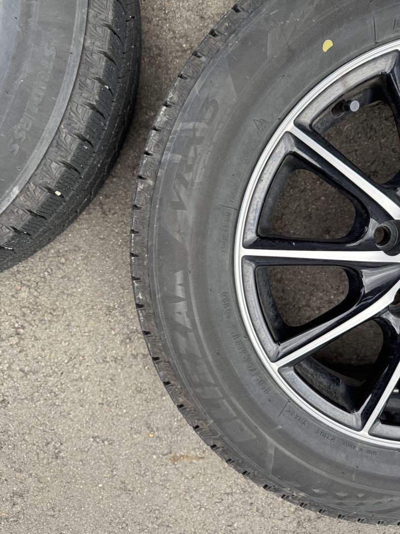 195/65R15 BRIDGESTONE VRX3スタッドレスホイールセット