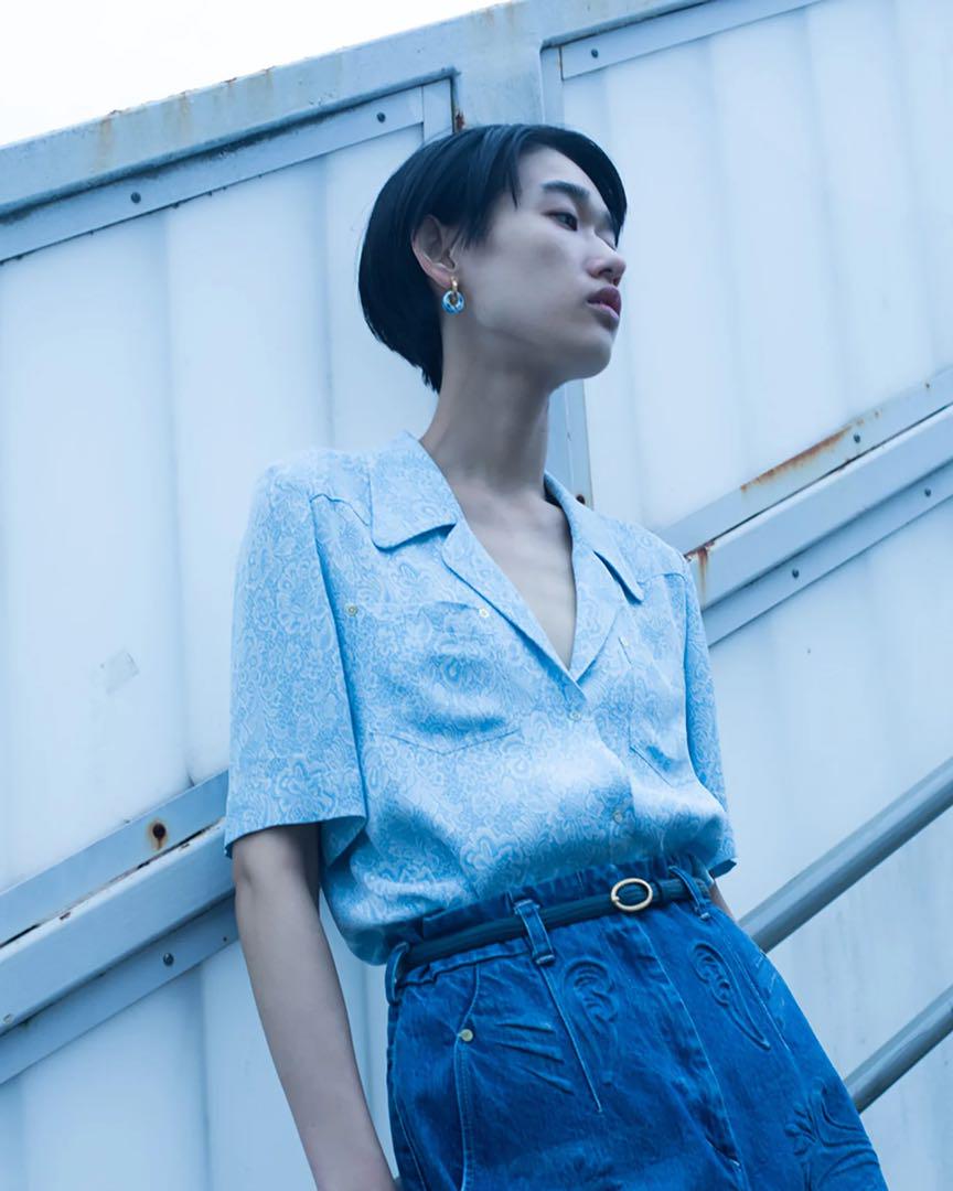 Mame Kurogouchi 24ss 花柄シャツ