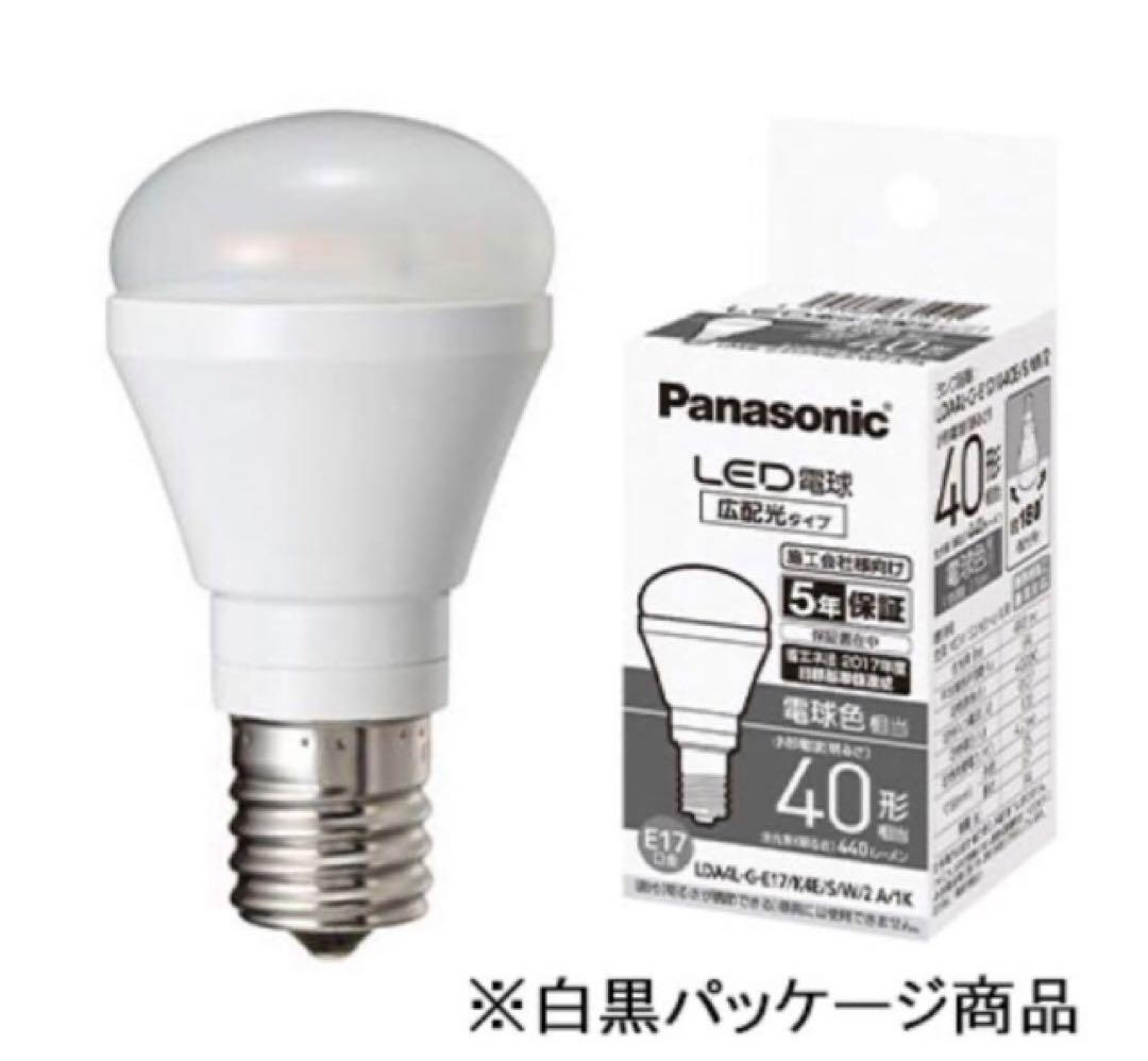 Panasonic  E17口金パルックLDE電球