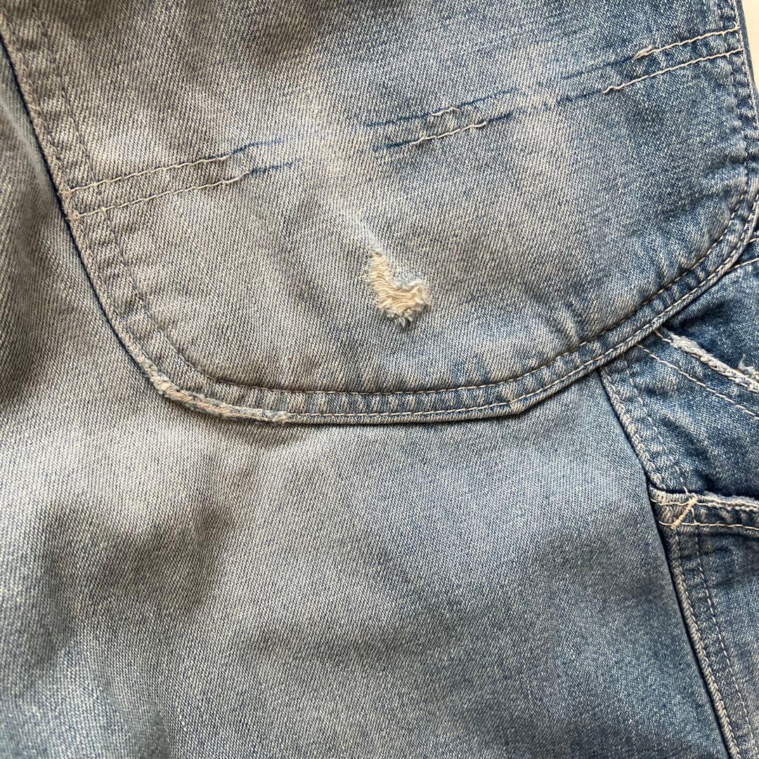 N.HOLLWOOD×Lee エヌハリ コラボ ペインターパンツ 刺し子リメイク