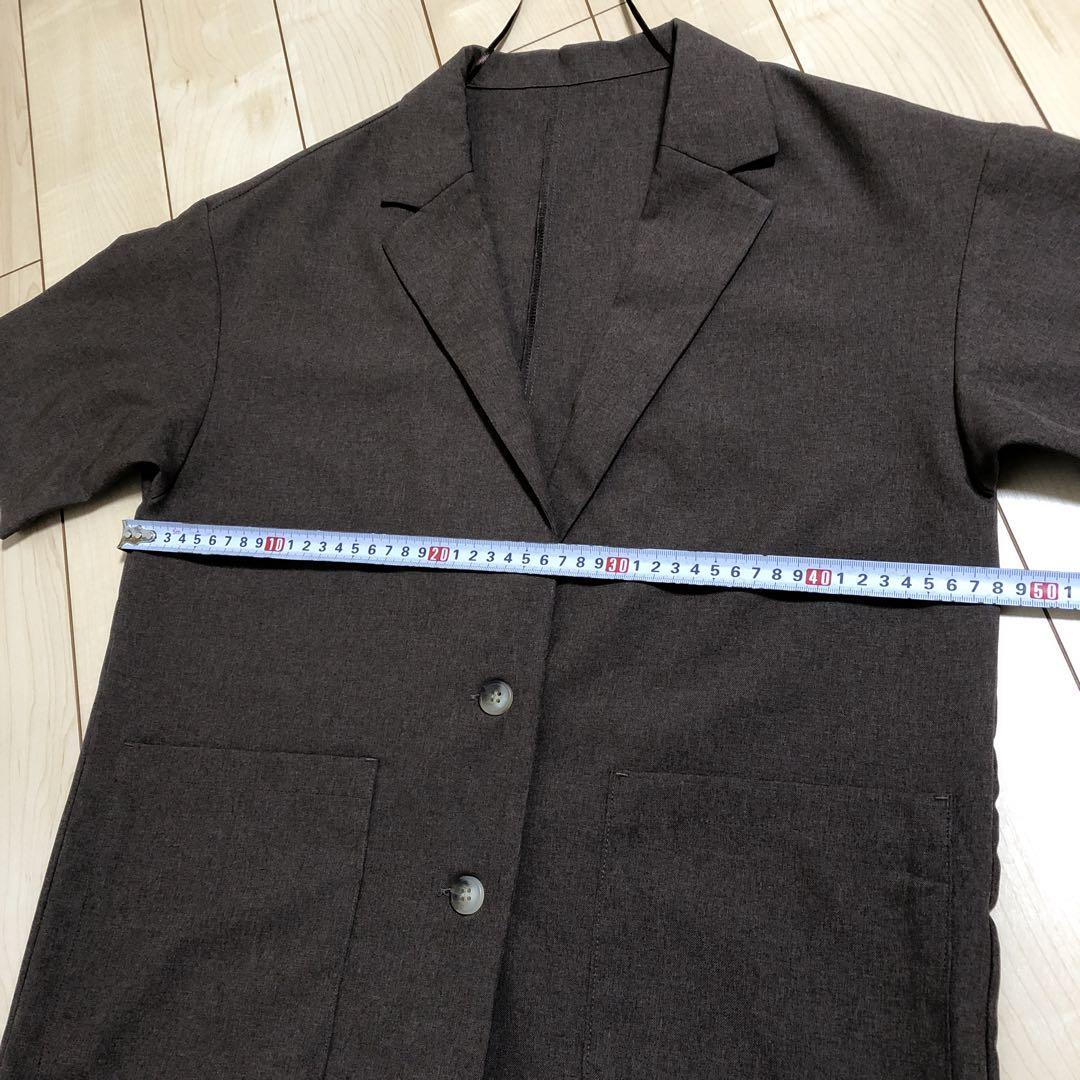 GU ライトオーバーサイズシャツジャケット(5分袖) 未使用品