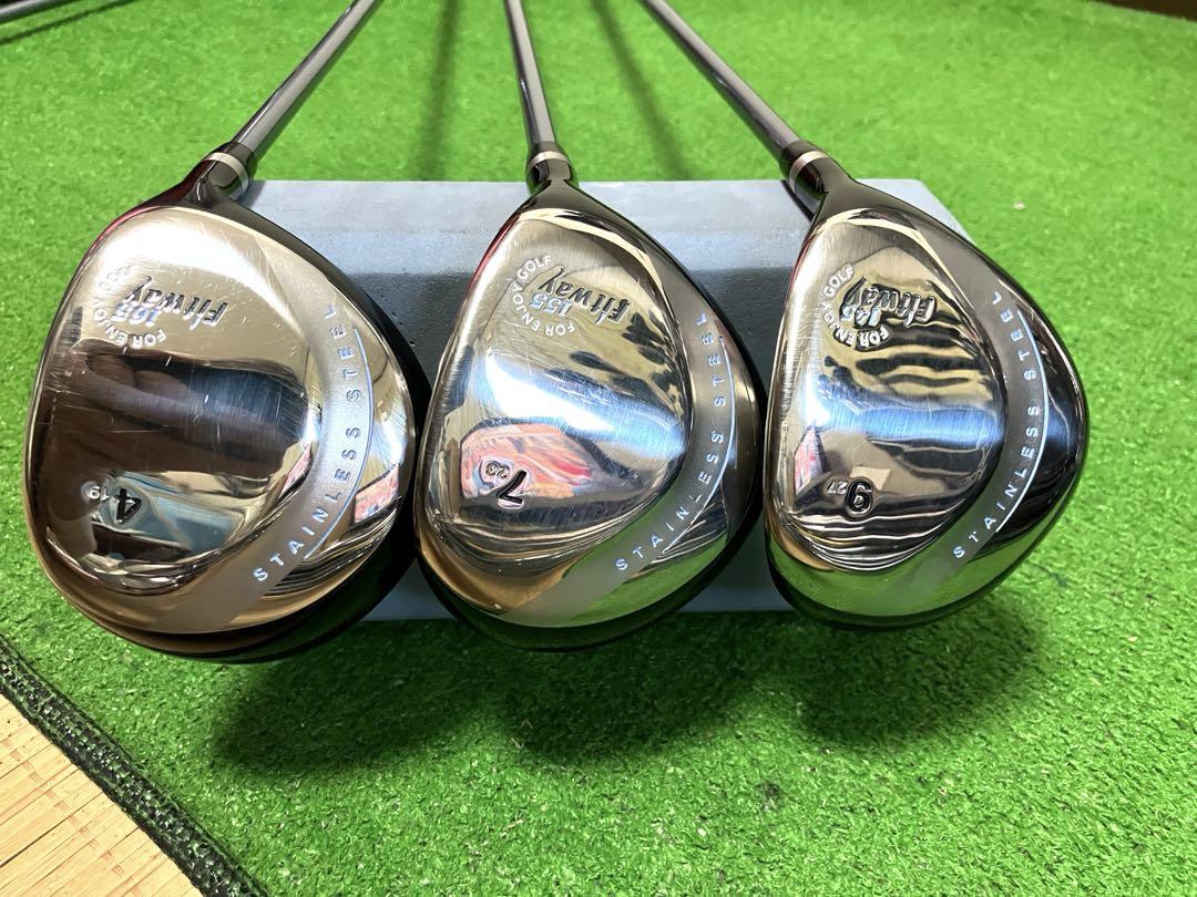 wilsonレディース 8本ハーフセット fitwayキャディバッグ＋おまけ