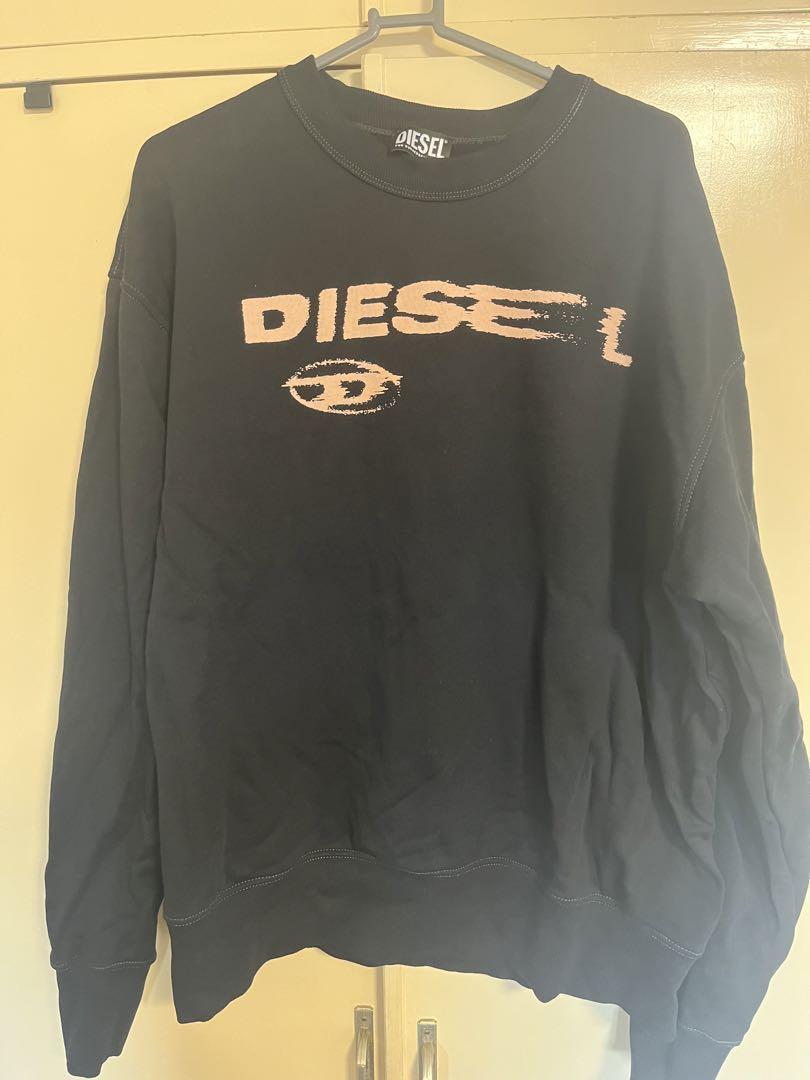 DIESEL クルーネックスウェットトレーナー