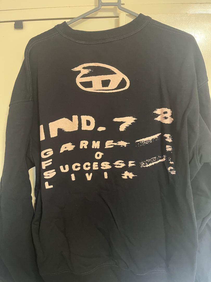DIESEL クルーネックスウェットトレーナー
