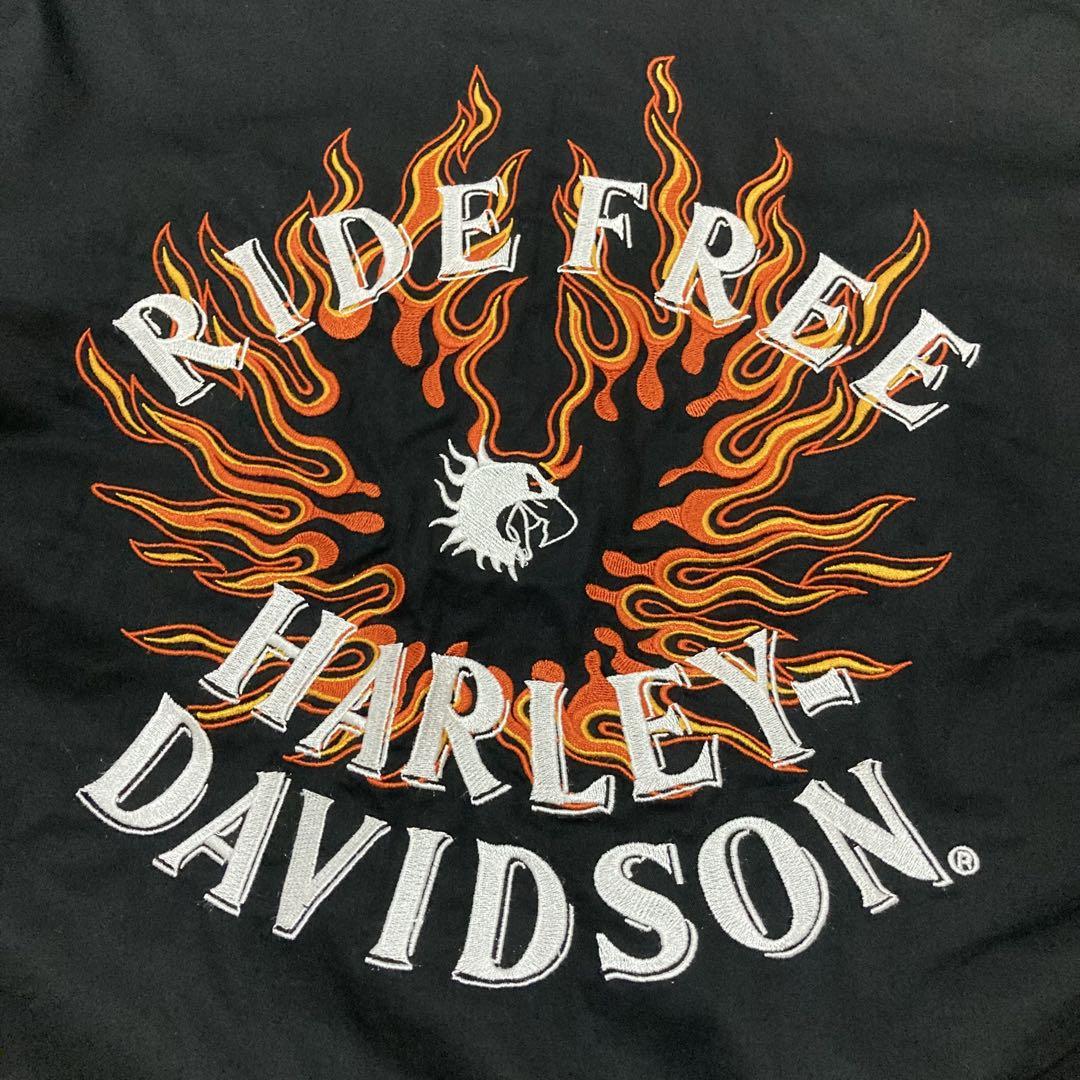 Harley-Davidson ハーレー バック刺繍 新品タグ付 長袖シャツ