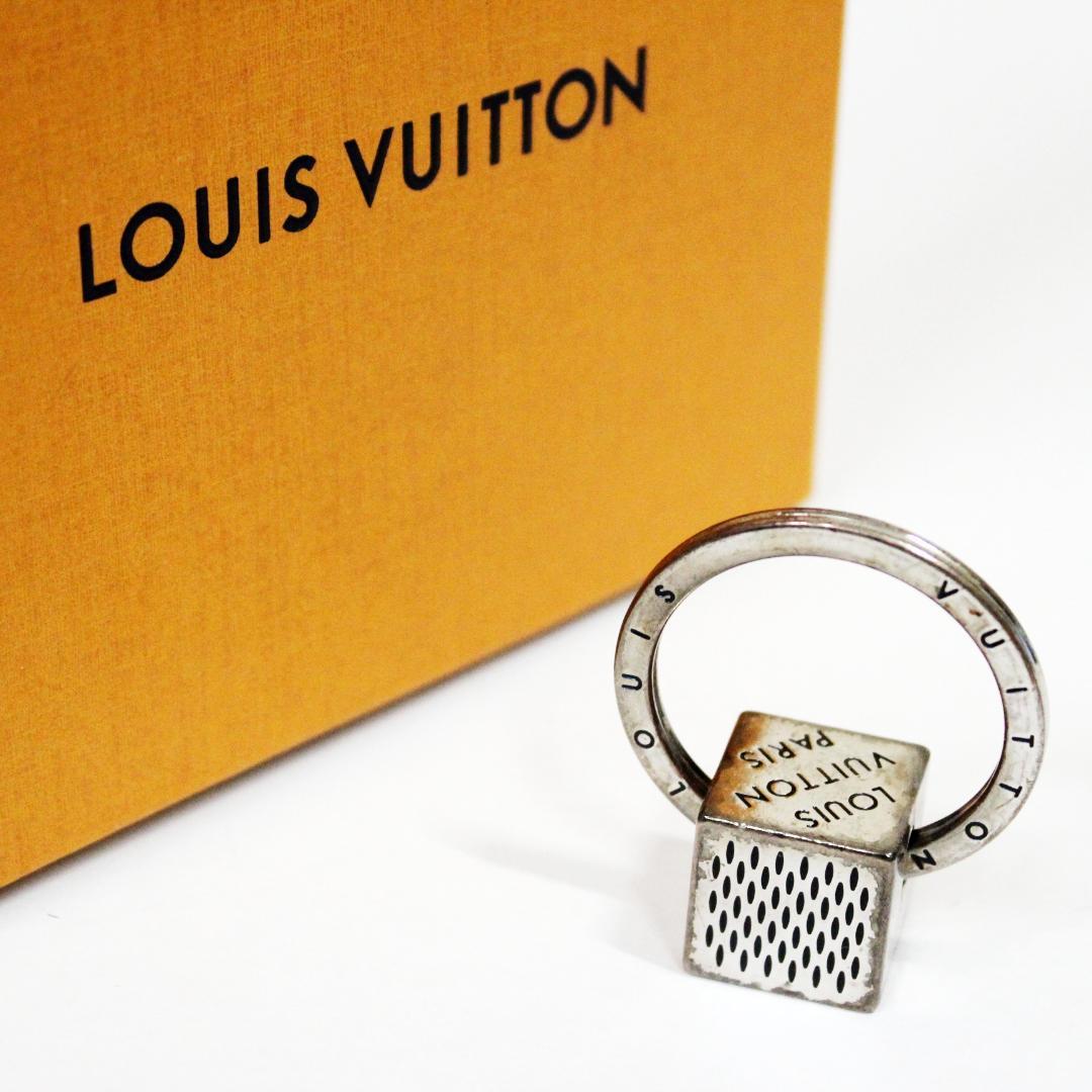 LOUIS VUITTON ルイヴィトン ダミエ キューブ キーリング ルイヴィトン キーリング キーホルダー キューブ ダミエ M67920