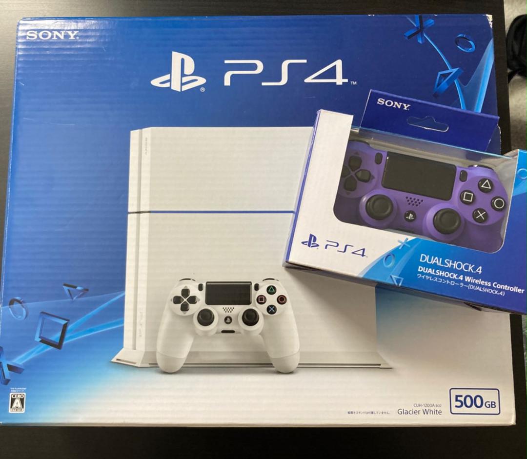最新の激安 ps4 本体 ホワイト - 家庭用ゲーム本体