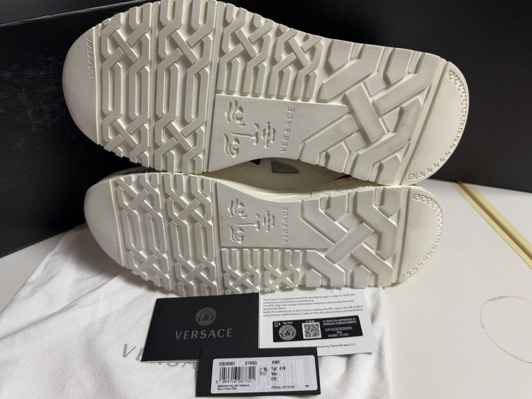 VERSACE ホワイト|レッド