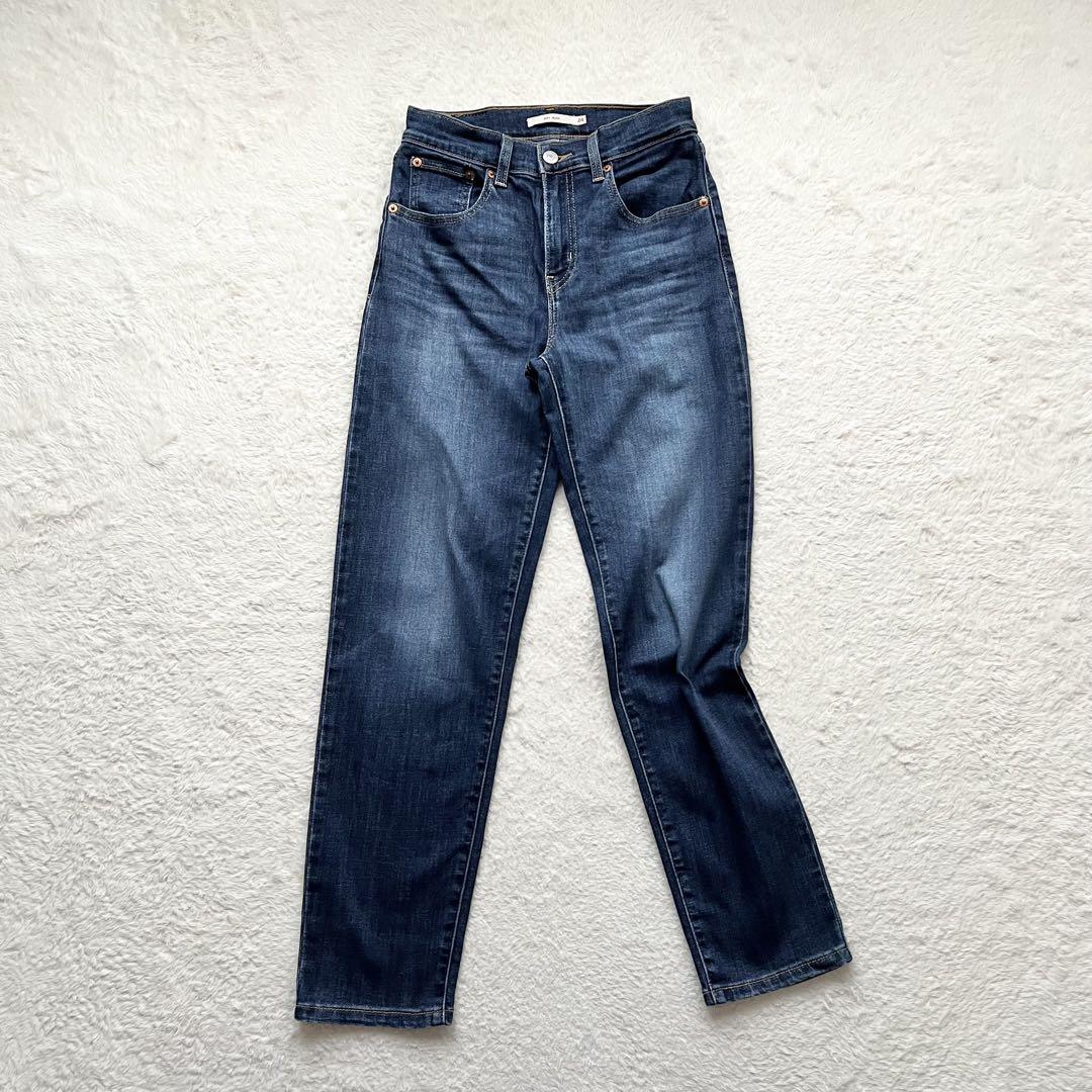 美品　Levi's リーバイス　デニムスタジャン　赤タブ　ブルーデニム 美品 Levi's リーバイス デニムスタジャン 赤タブ ブルーデニム